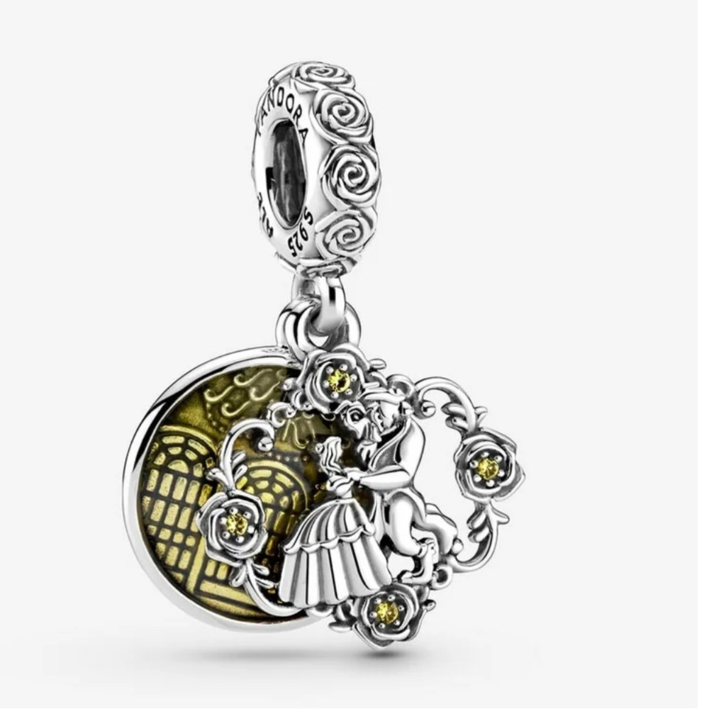 Pandora Beauty and the Beast Dancing Charm